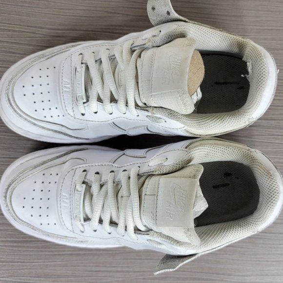 Nike Air Force 1 Shadow Sneaker White - Women's US 5 (US 3.5Y) - Picture 10 of 13